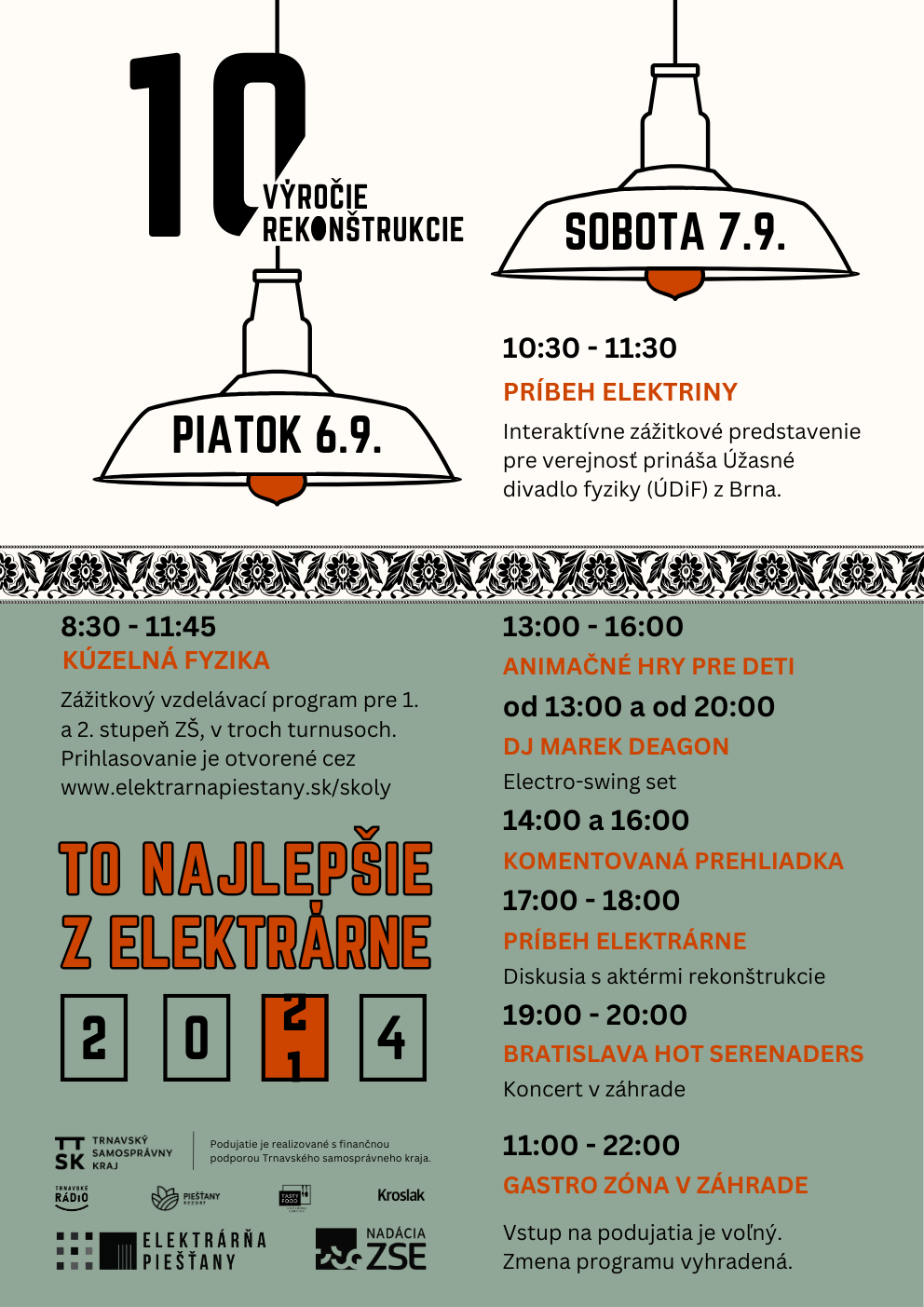 To najlepšie z Elektrárne - 10. výročie rekonštrukcie, 07.09.2024