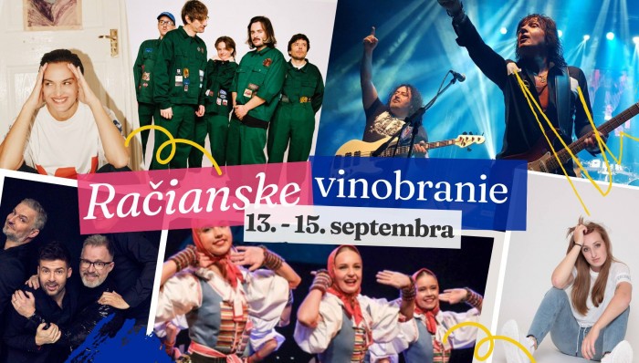 Račianske vinobranie, Amfiteáter Rača, 13. – 15.09.2024