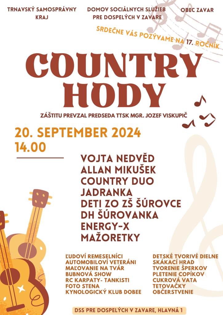 Country hody 2024, Zavar, 20.09.2024