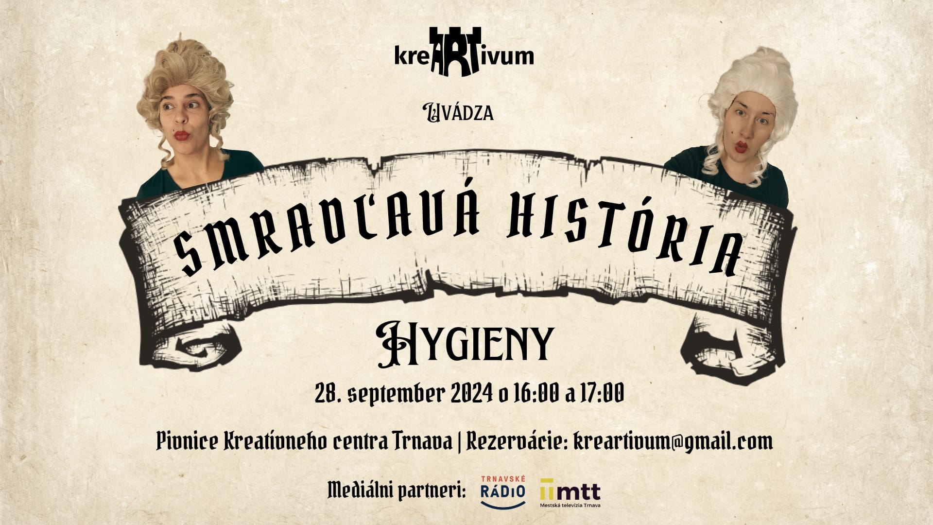 Smradľavá história hygieny, 28.09.2024