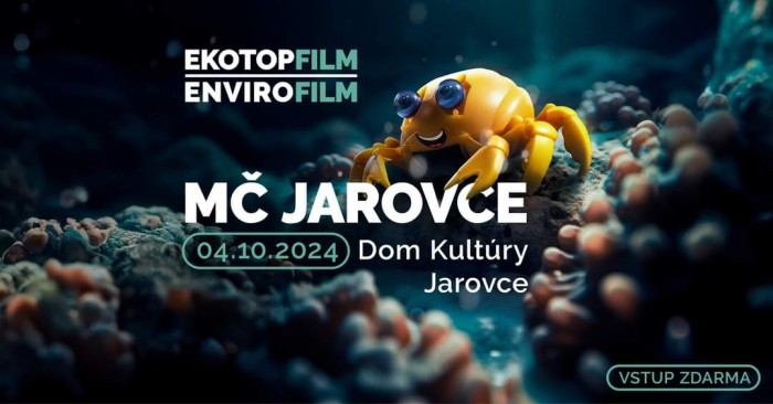 Filmový fesfival Ekotopfilm, 4.10.2024 