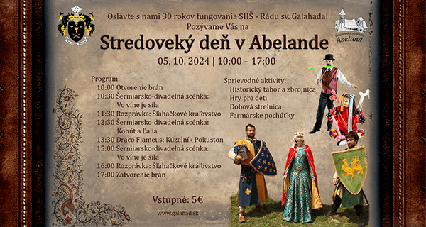 Rytiersky deň a vínobranie v Abelande