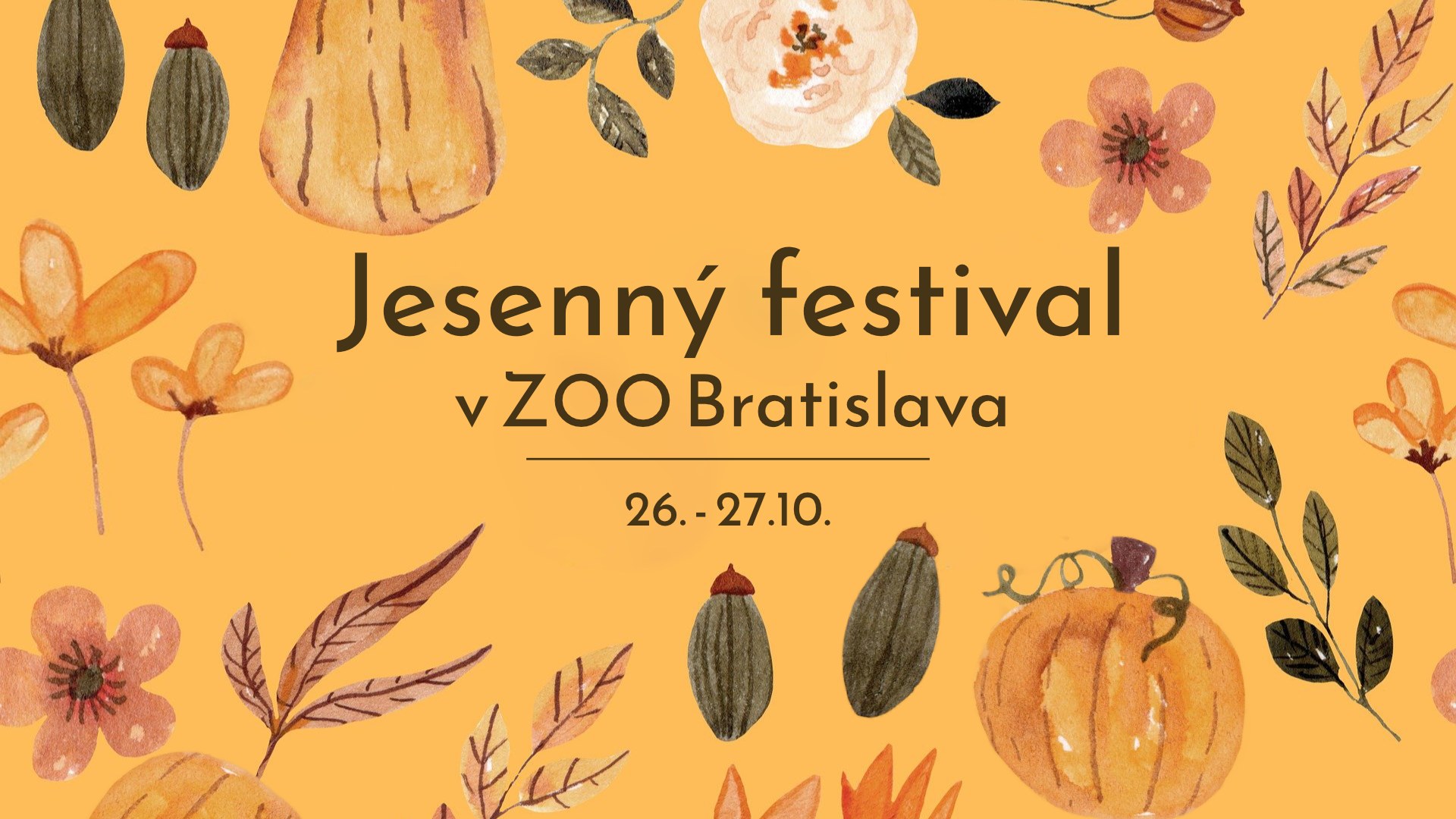 Lampiónovy sprievod a vyrezávanie tekvíc v ZOO Bratislava, 26. – 27.10.2024