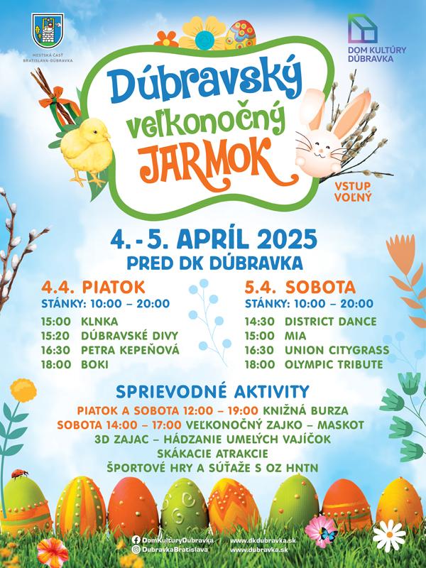 Dúbravský Veľkonočný jarmok, 4. a 5.4.2025
