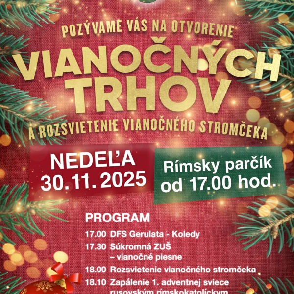 Kompletný prehľad vianočných trhov v Bratislave a okolí 2025