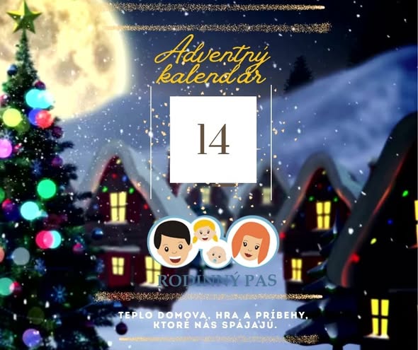 Adventný kalendár- Okienko č.14