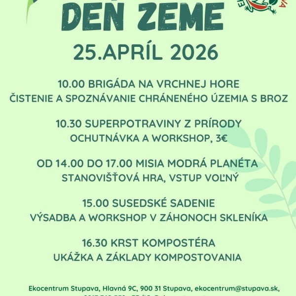 Tipy na víkend (24. – 26. apríl 2026) | Program pre rodiny