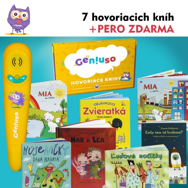 Hovoriace knihy GENIUSO