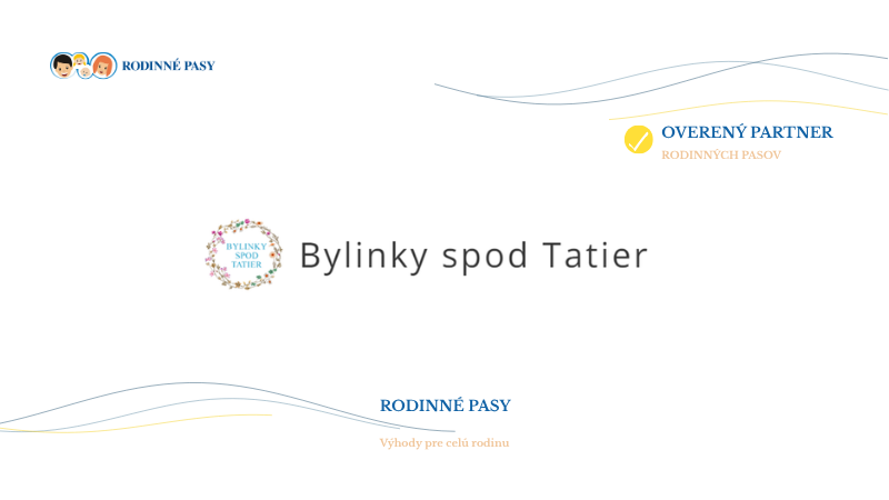 Bylinky spod Tatier