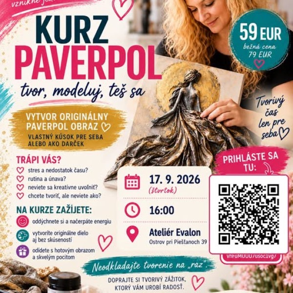 Ateliér EVALON prirpavuje na najbližšie obdobie KURZY