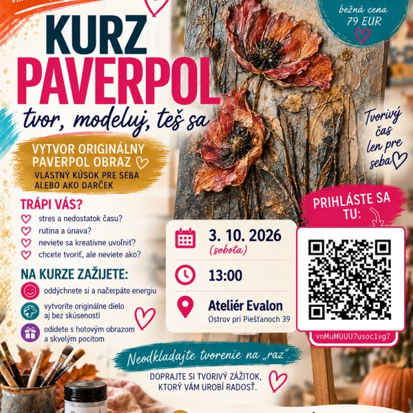 Ateliér EVALON prirpavuje na najbližšie obdobie KURZY