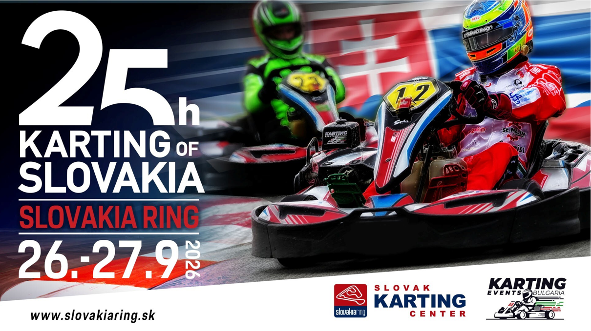 Najväčšie podujatie SWS 25H Karting Race of Slovakia už tento víkend!