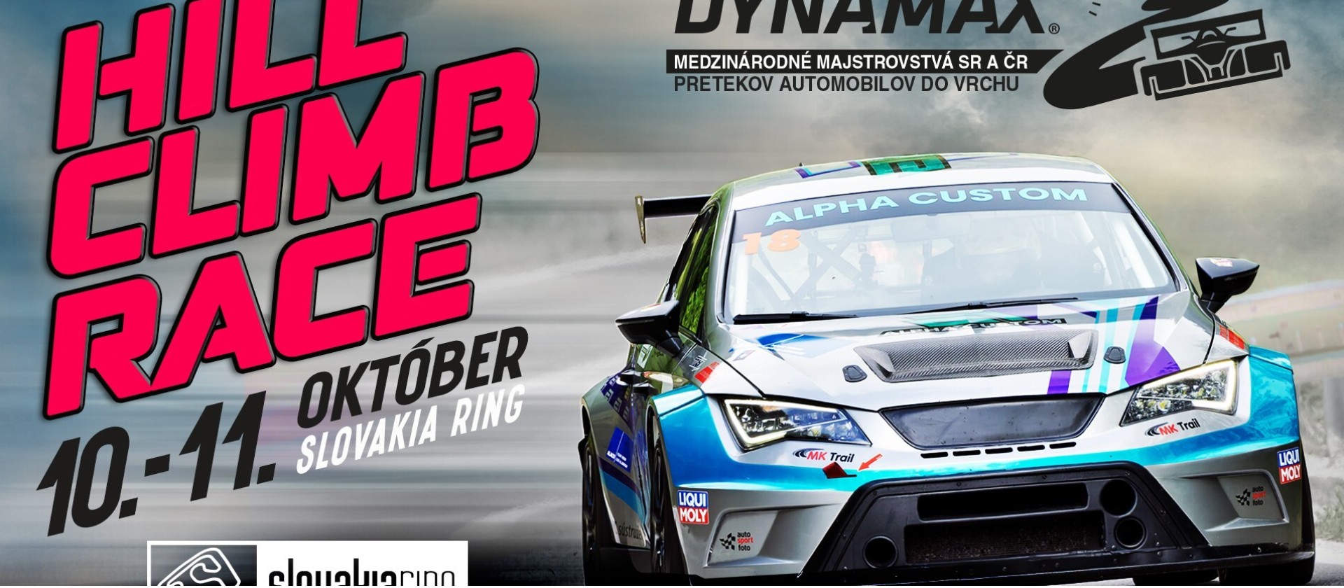 Hill Climb Race Slovakia Ring už tento víkend